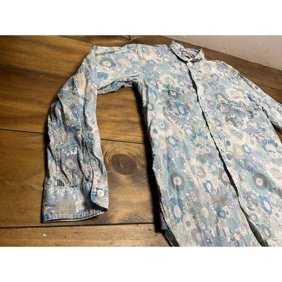 Junya Watanabe Comme Des Garcons Man Runway Floral Men’s Button Up Shirt Size S - Picture 4 of 13